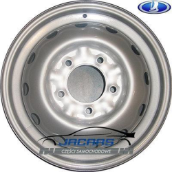TARCZA KOŁA 16'' 5Jx16H2 FELGA BEZDĘTKOWA SREBRNA-1584