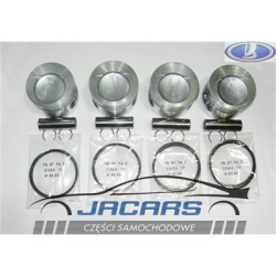 TŁOKI SILNIKA KPL.4SZT 82.00   4X SWORZ PIERŚC ORG-1643