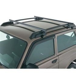 RELINGI DACHOWE LADA 4X4 KOLOR - CZARNY