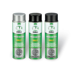 LAKIER DO FELG CZARNY MAT  SPRAY 500ML-2356
