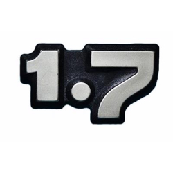 EMBLEMAT " 1,7 " POKRYWY BAGAŻNIKA-3189