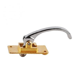 KLAMKA WEWNĘTRZNA DRZWI METAL - CHROM ROSJA-3455