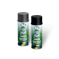 LAKIER STRUKTURALNY 400ML CZARNY MAT