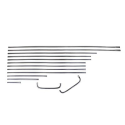 LISTWY OZDOBNE CHROM KPL.14szt LADA 2103 / 2106