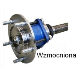 PÓŁOŚ TYLNEGO MOSTU 24Z ABS WZMOCNIONA 